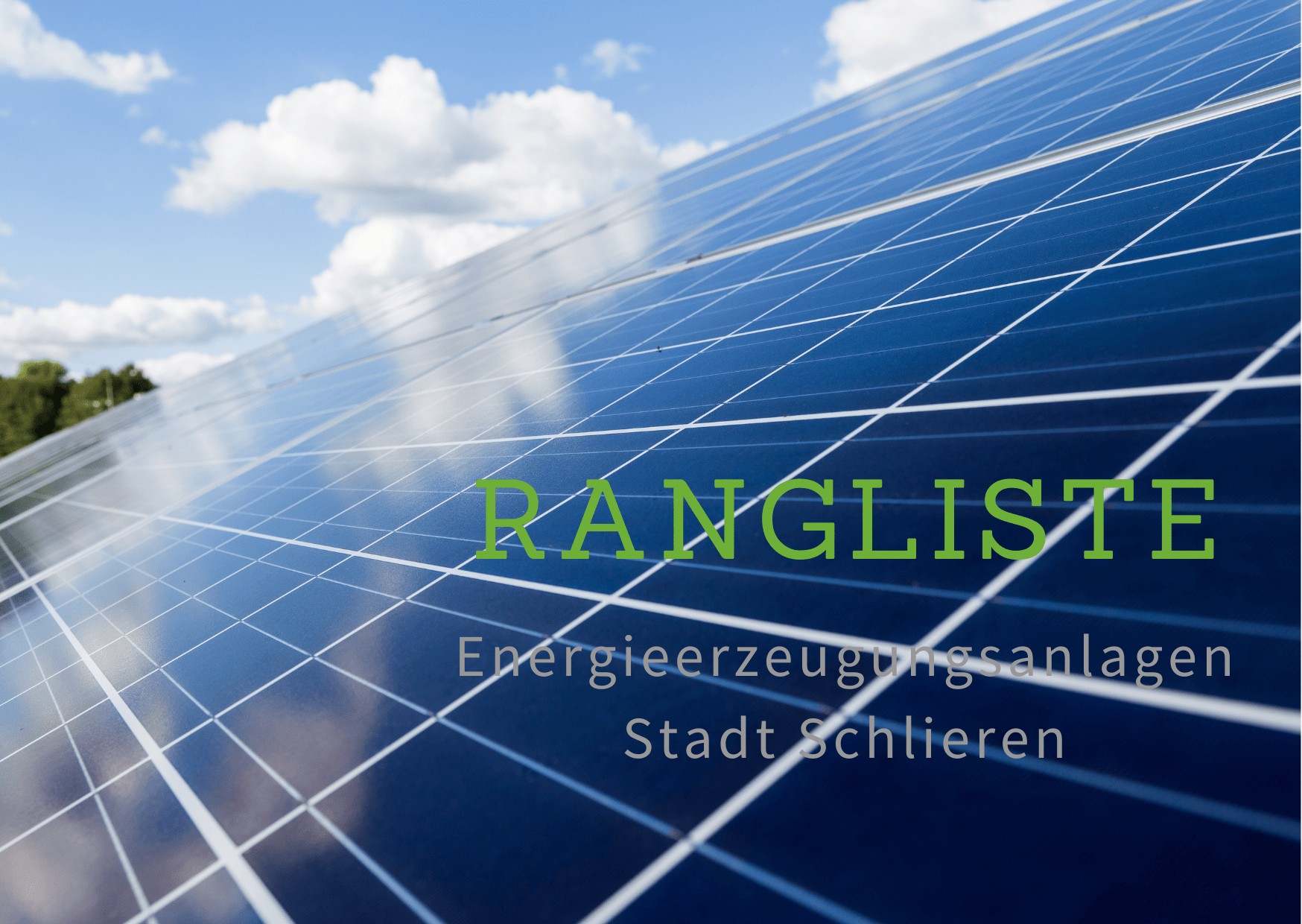 Rangliste_Energieerzeugungsanlagen_Stadt Schlieren